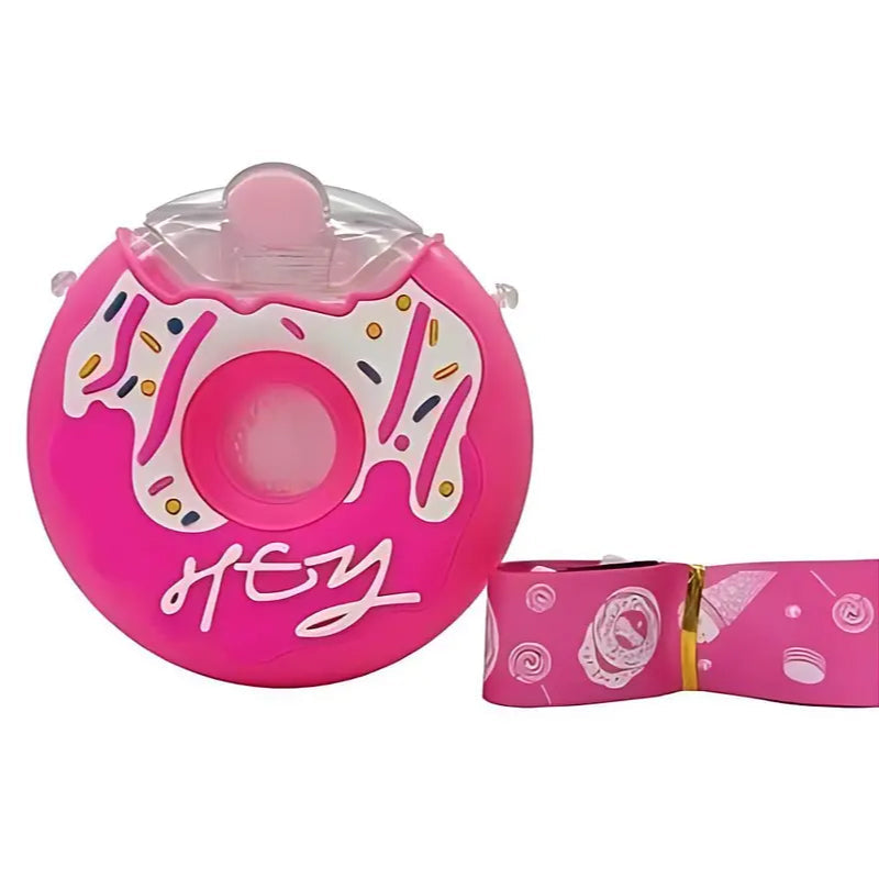 Donut Water Bottle Pink