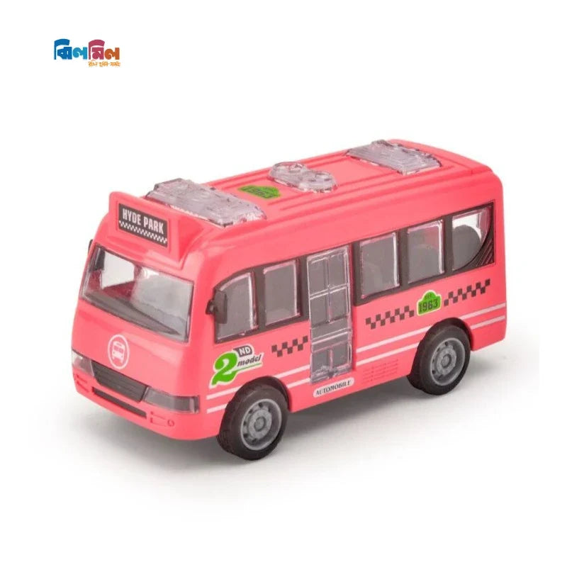 4 Pcs Baby bus car toy