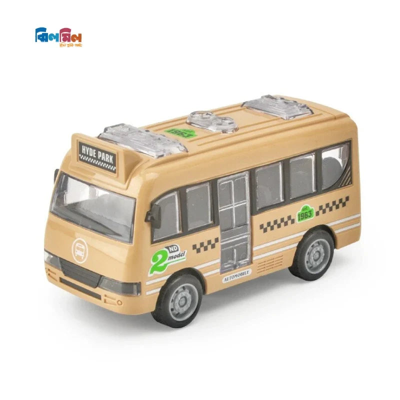 4 Pcs Baby bus car toy
