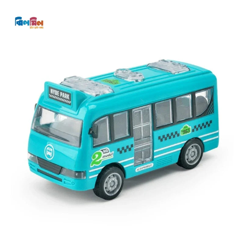 4 Pcs Baby bus car toy
