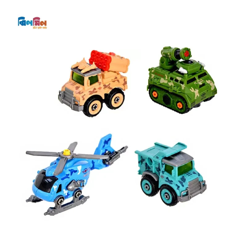 5 in 1 Assembling Military Series