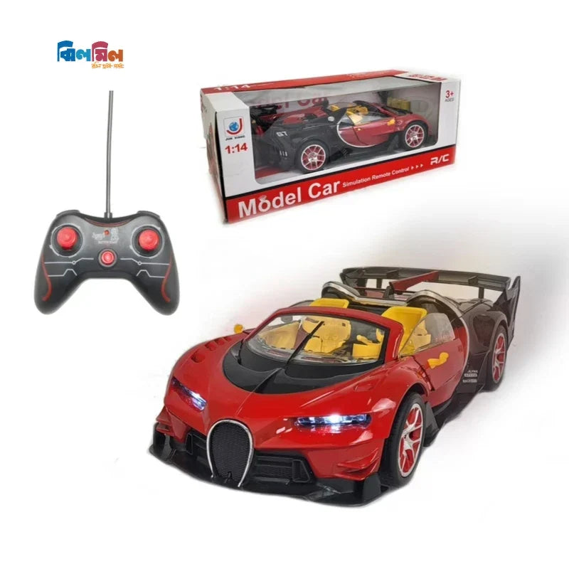 Bugatti Style Remote Control Rechargeable Car