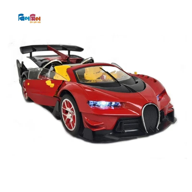 Bugatti Style Remote Control Rechargeable Car