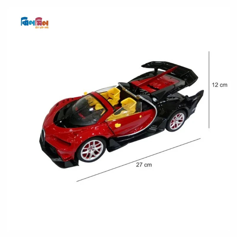 Bugatti Style Remote Control Rechargeable Car