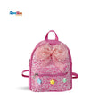 Mini Sequin Bow Backpack