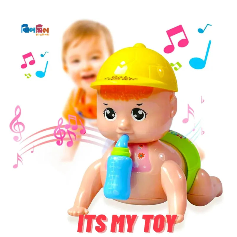 Crawling Baby Friends Musical Toy