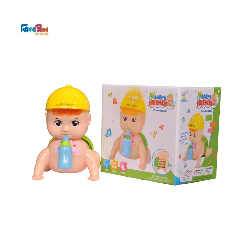 Crawling Baby Friends Musical Toy