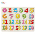 Wooden Numbers Pin Puzzle