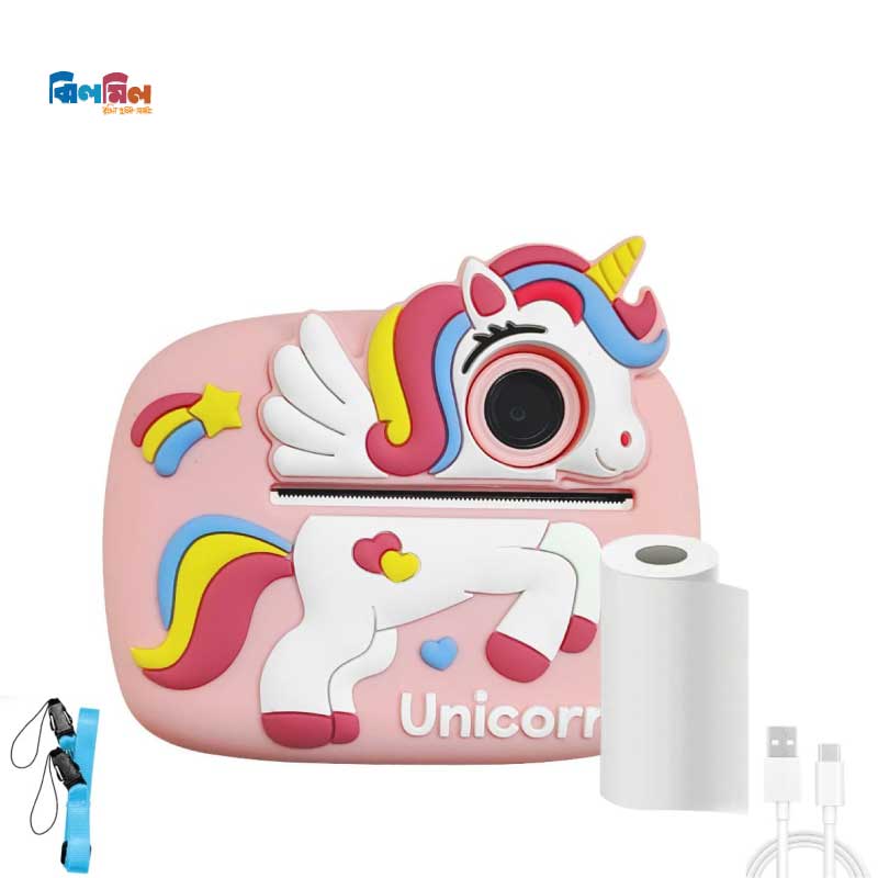 Pink Magical Unicron Print Camera