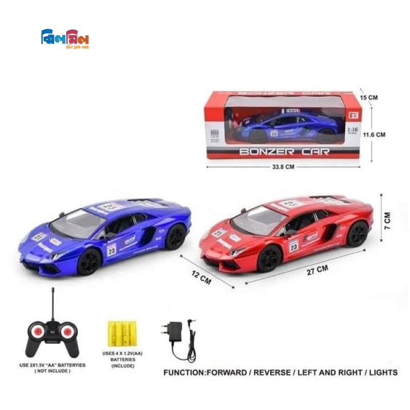 Bonzer R/C Car Blue