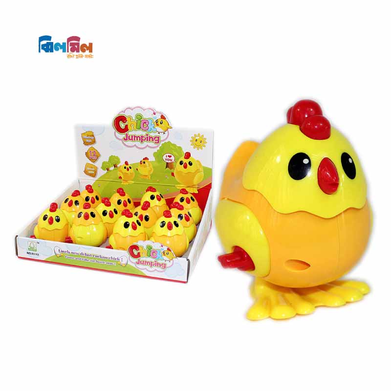 Chick Jumping