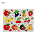 Wooden Fruits Pin Puzzle