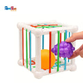 Baby Shape Sorter Toy – Montessori Sensory Cube