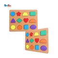 Wooden Geometric Shape Puzzle