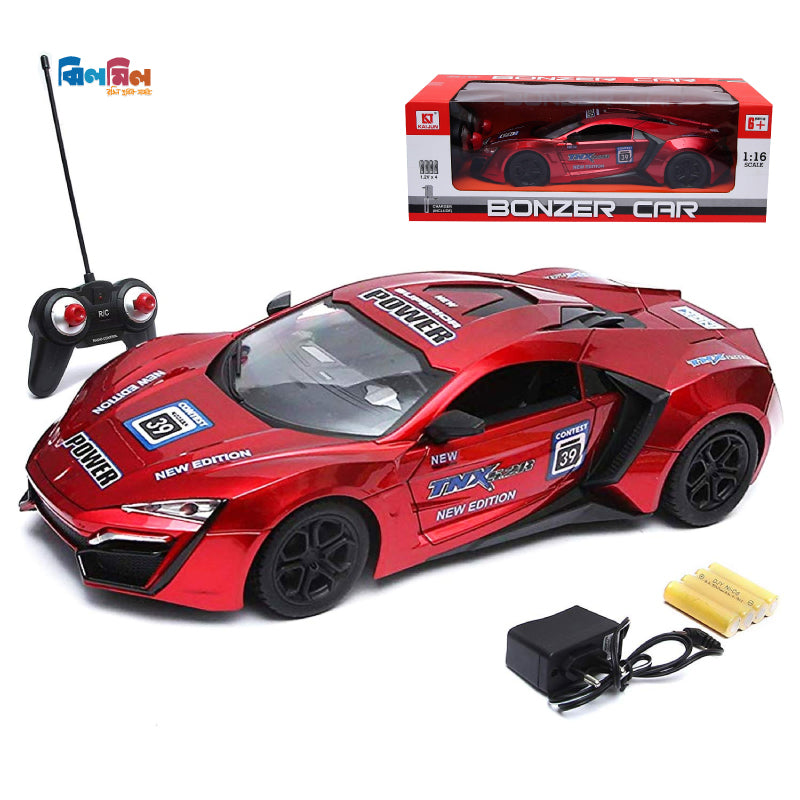 Bonzer R/C Car Red