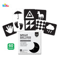 Smart BABY VISION Stimulation Cards (0-3 MONTHS) Stage-1