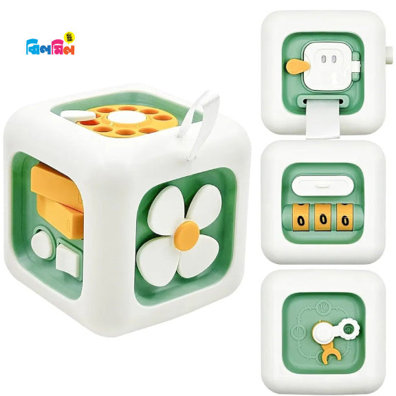 6 in 1 Montessori Educational Toys (GREEN)