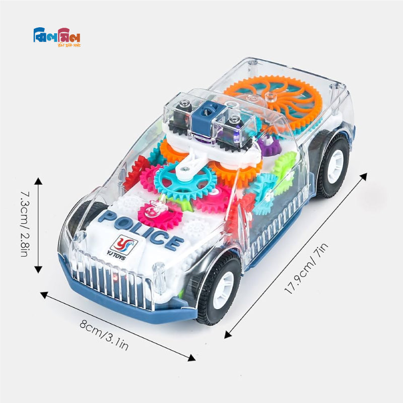 Police Car + 3 pcs Battery