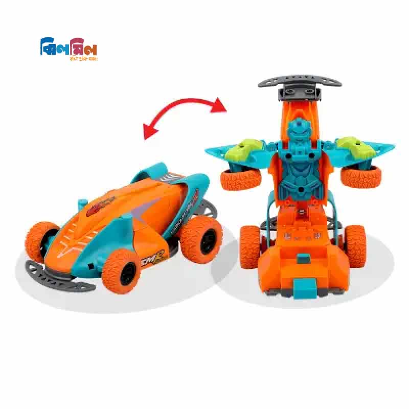 2-in-1 Transformer Robot Car Toy