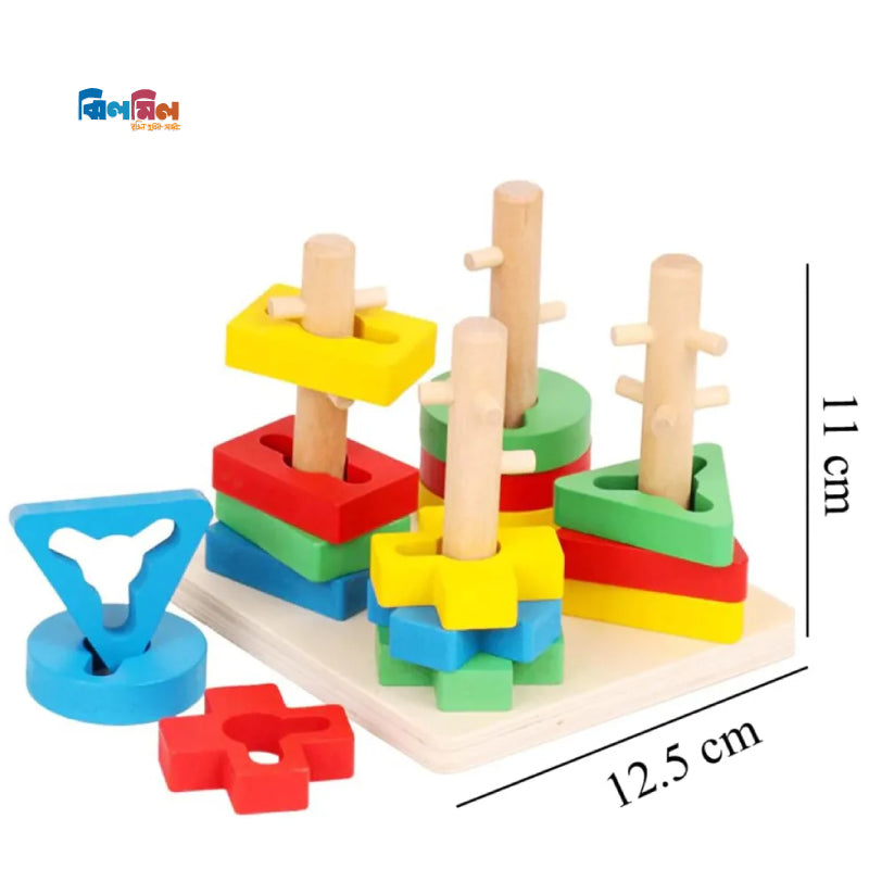 Geometric four-column sets