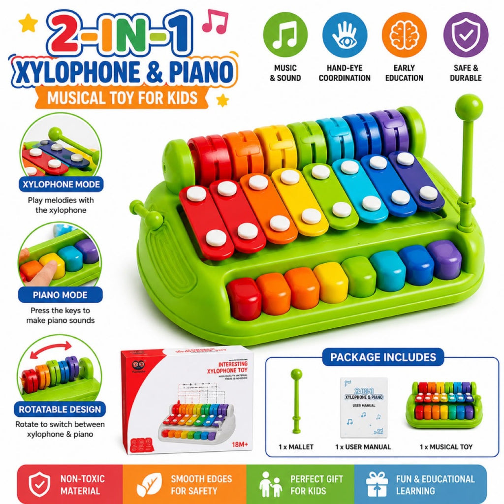 Baby Roller Xylophone Piano