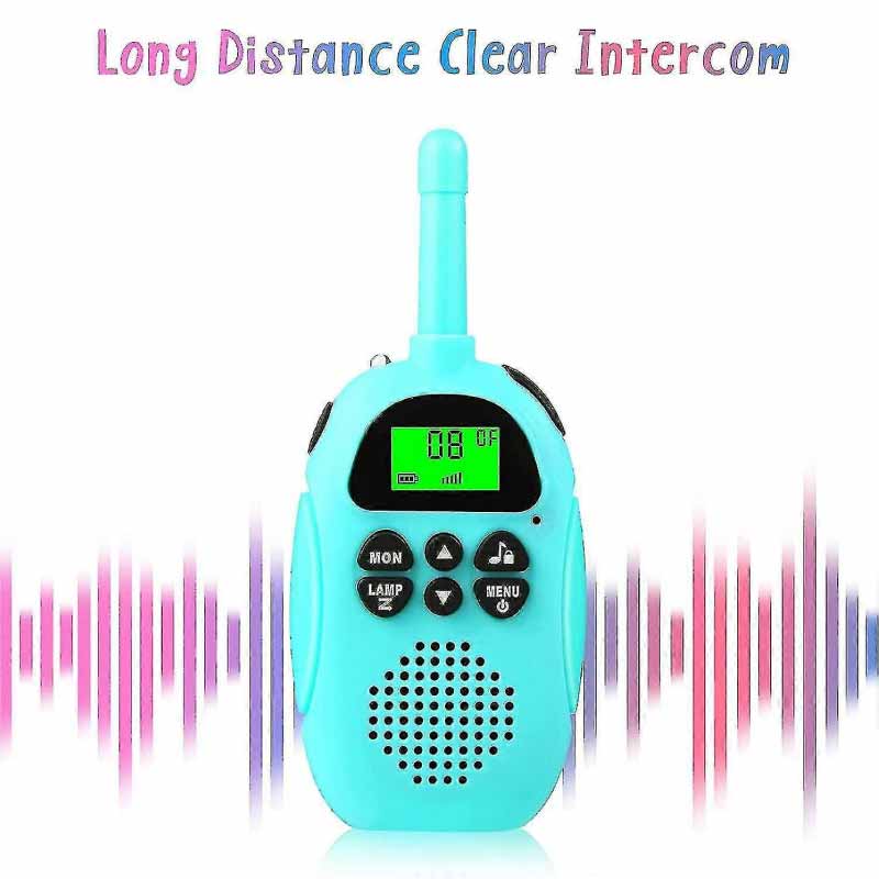 Kids Audio Walkie Talkie, 2pcs Rechargeable