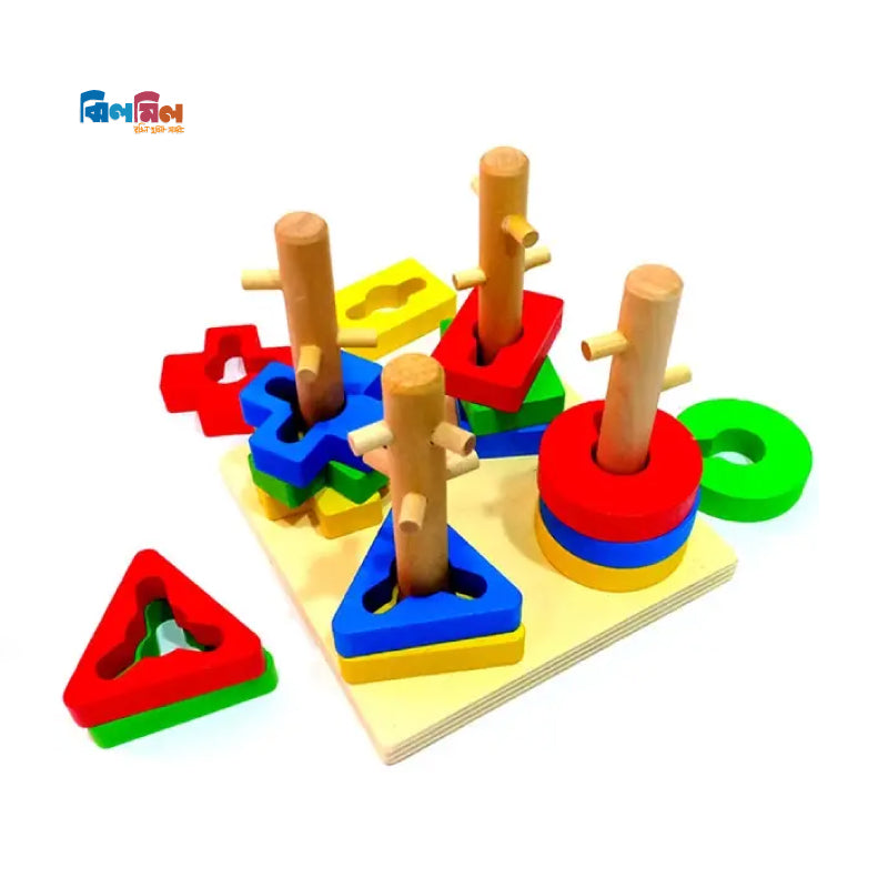 Geometric four-column sets