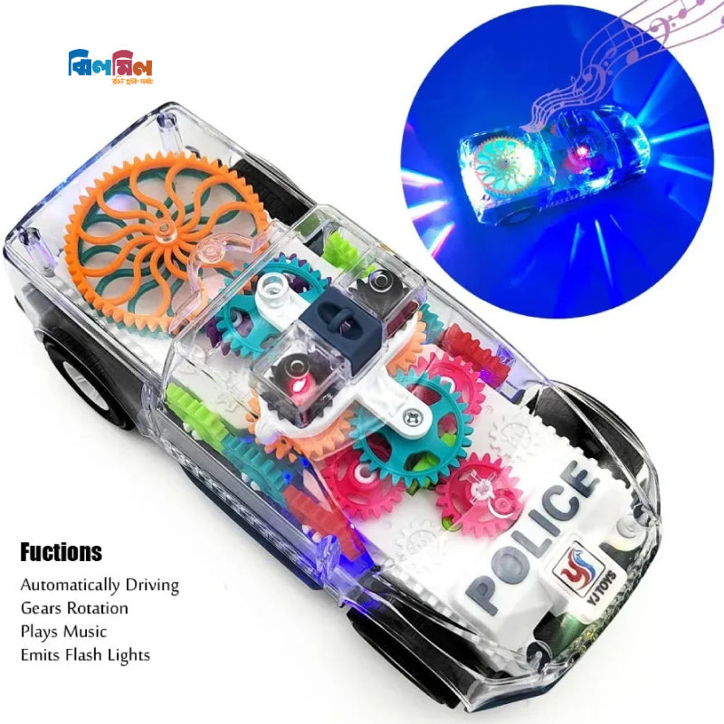 Police Car + 3 pcs Battery