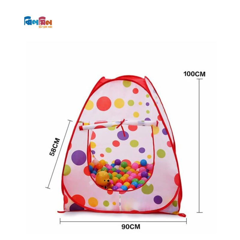 Ball print Tent Play House