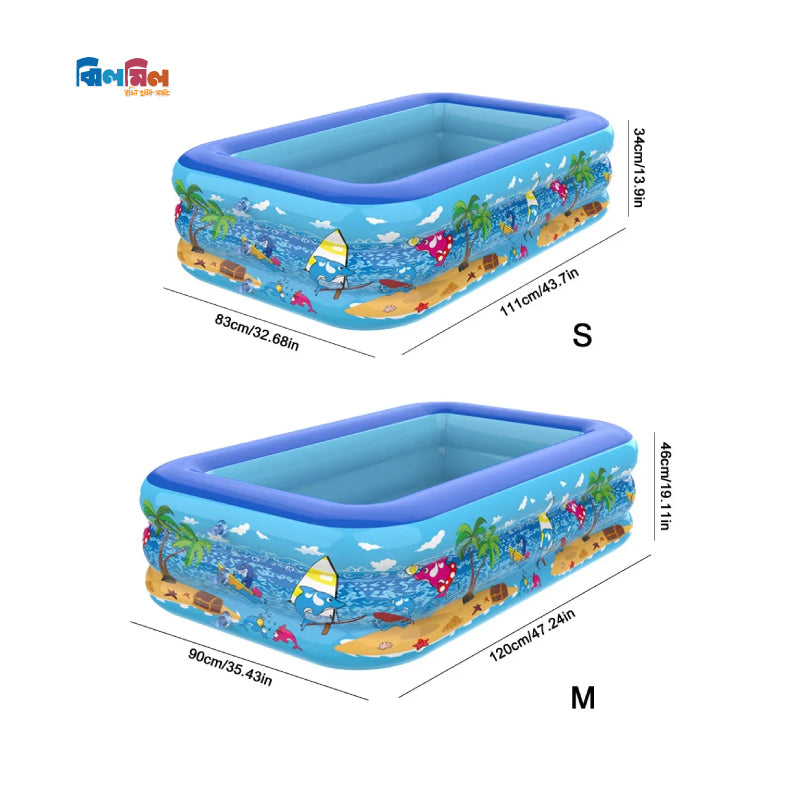 Kids’ Swimming Pool – 120 CM
