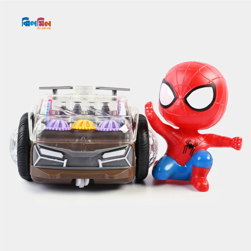 Gear Balancing Spider-Man Car