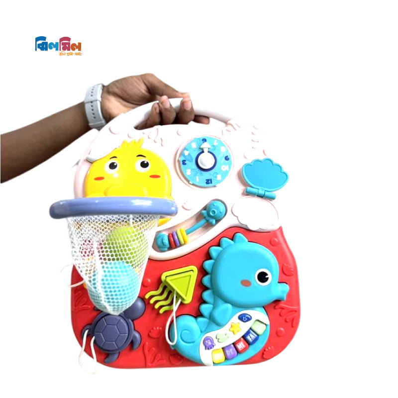 tiibaby 3-in-1 Musical Stroller Push Walker