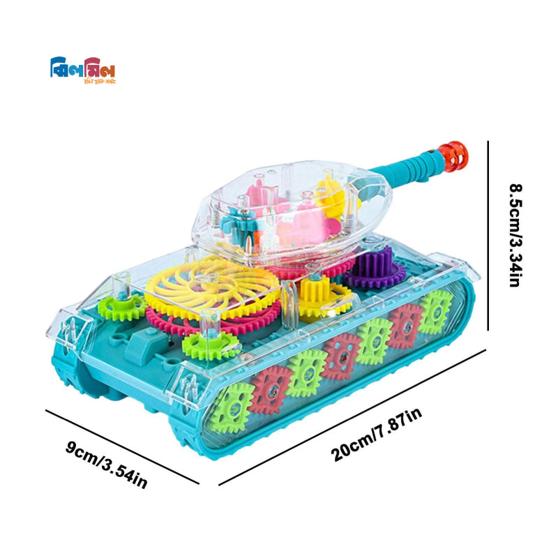 Transparent Gear Tank