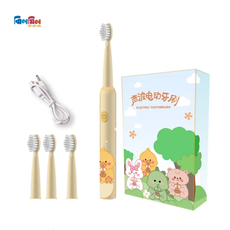 Cartoon Sonic Electric Toothbrush for Kids