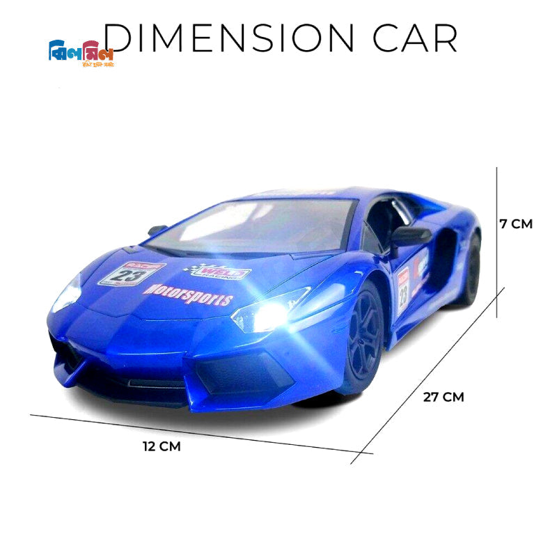 Bonzer R/C Car Blue