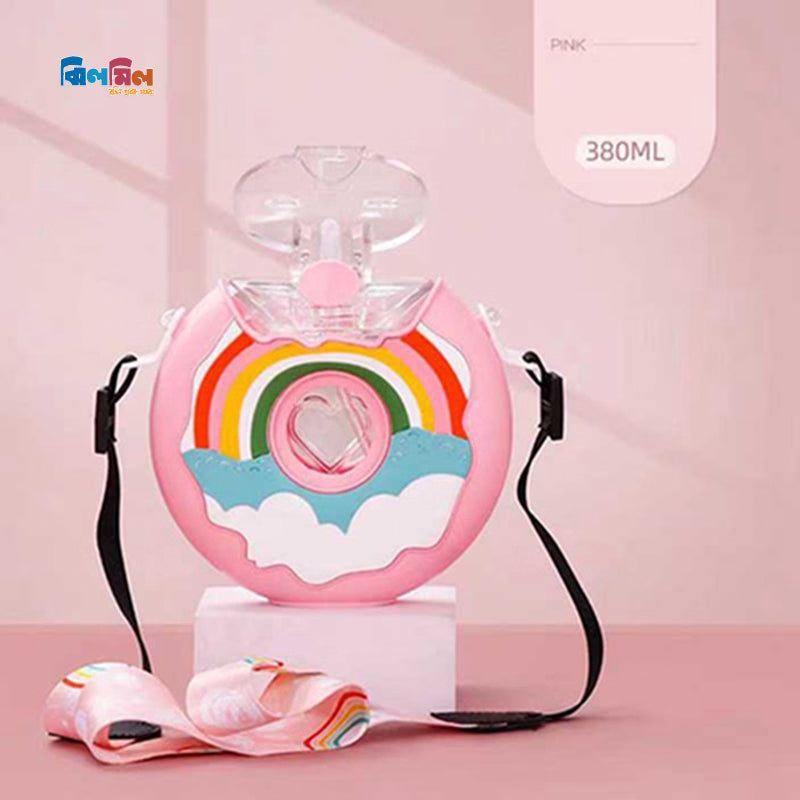Donut Water Bottle Rainbow