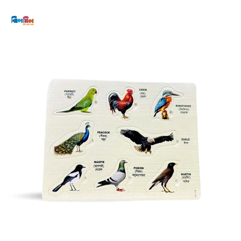 Pvc Puzzle Birds