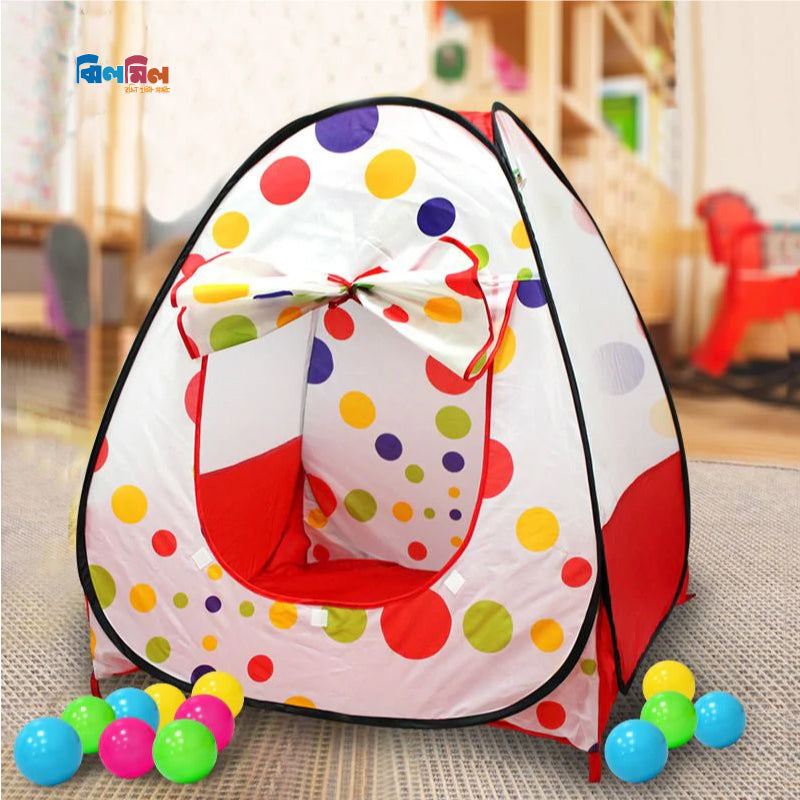 Ball print Tent Play House