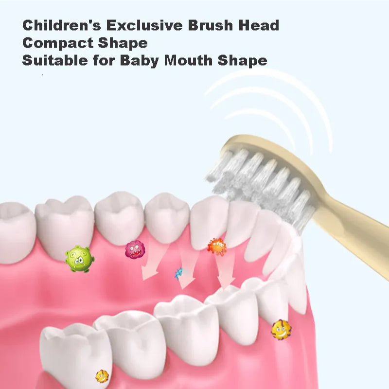 Cartoon Sonic Electric Toothbrush for Kids