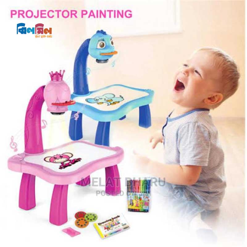 Projector Painting Drawing Table Set