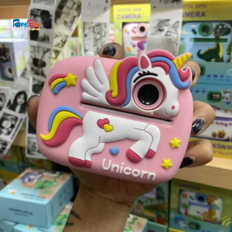 Pink Magical Unicron Print Camera