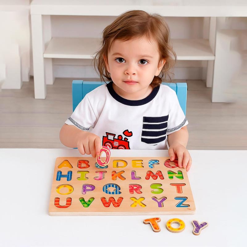 Pin Puzzle Alphabet