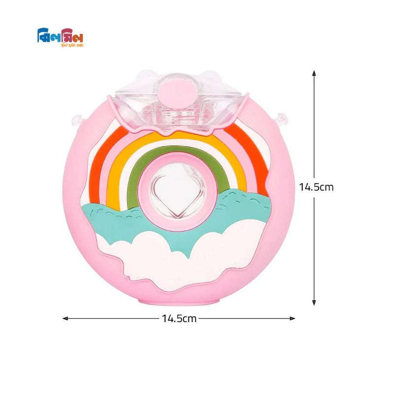 Donut Water Bottle Rainbow