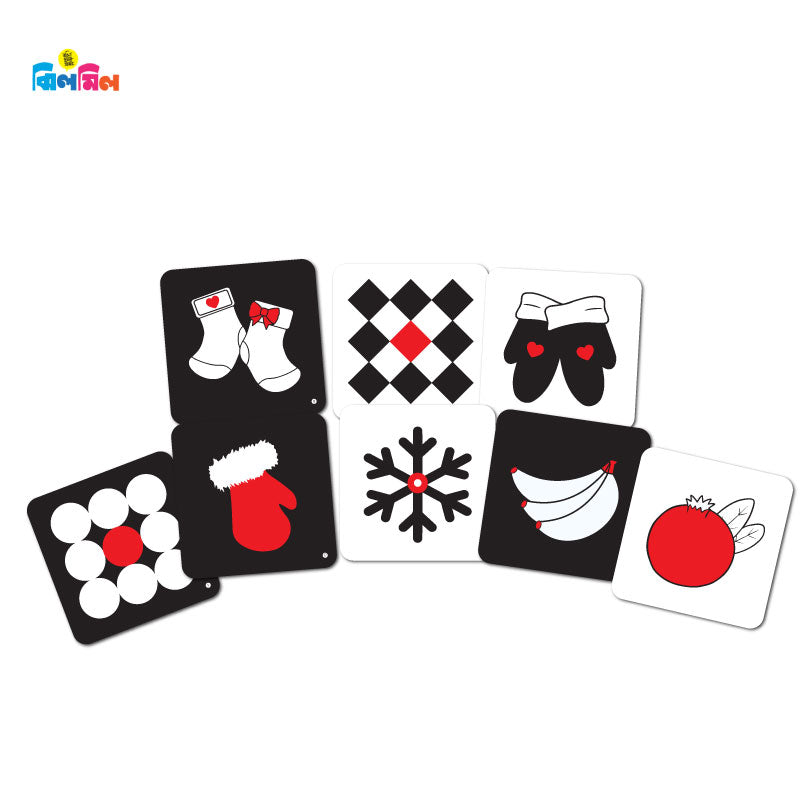 Smart BABY VISION Stimulation Cards (3-6 Months) - Stage-2