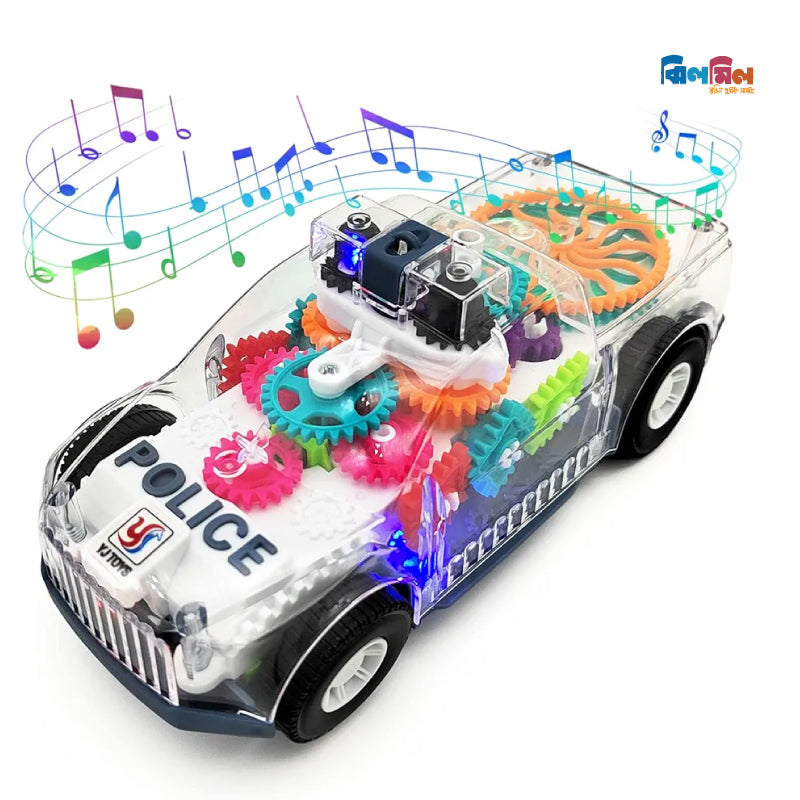 Police Car + 3 pcs Battery