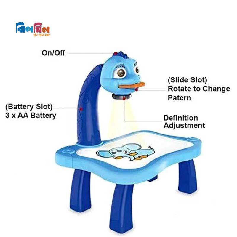 Projector Painting Drawing Table Set