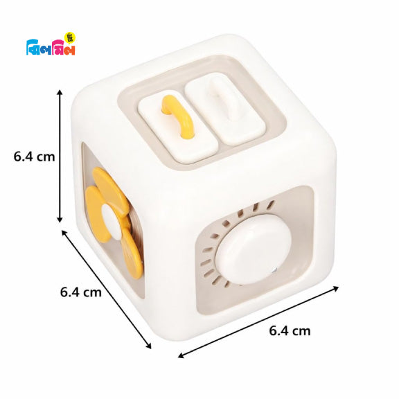 6 in 1 Montessori Educational Toys (WHITE)