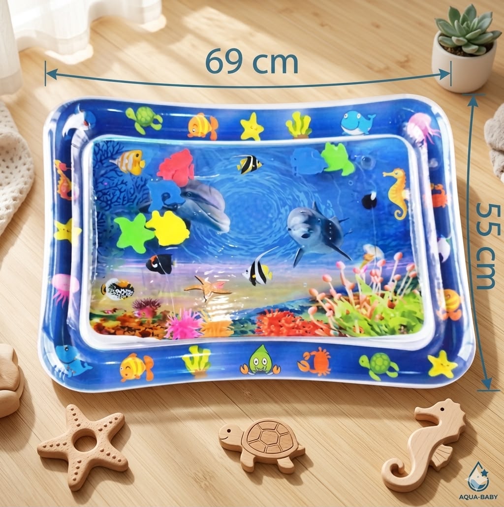 Water Play Mat for Infants and Toddlers Baby Toys .size 100*80cm