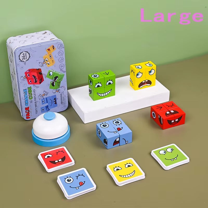 Expression Puzzle Building Block