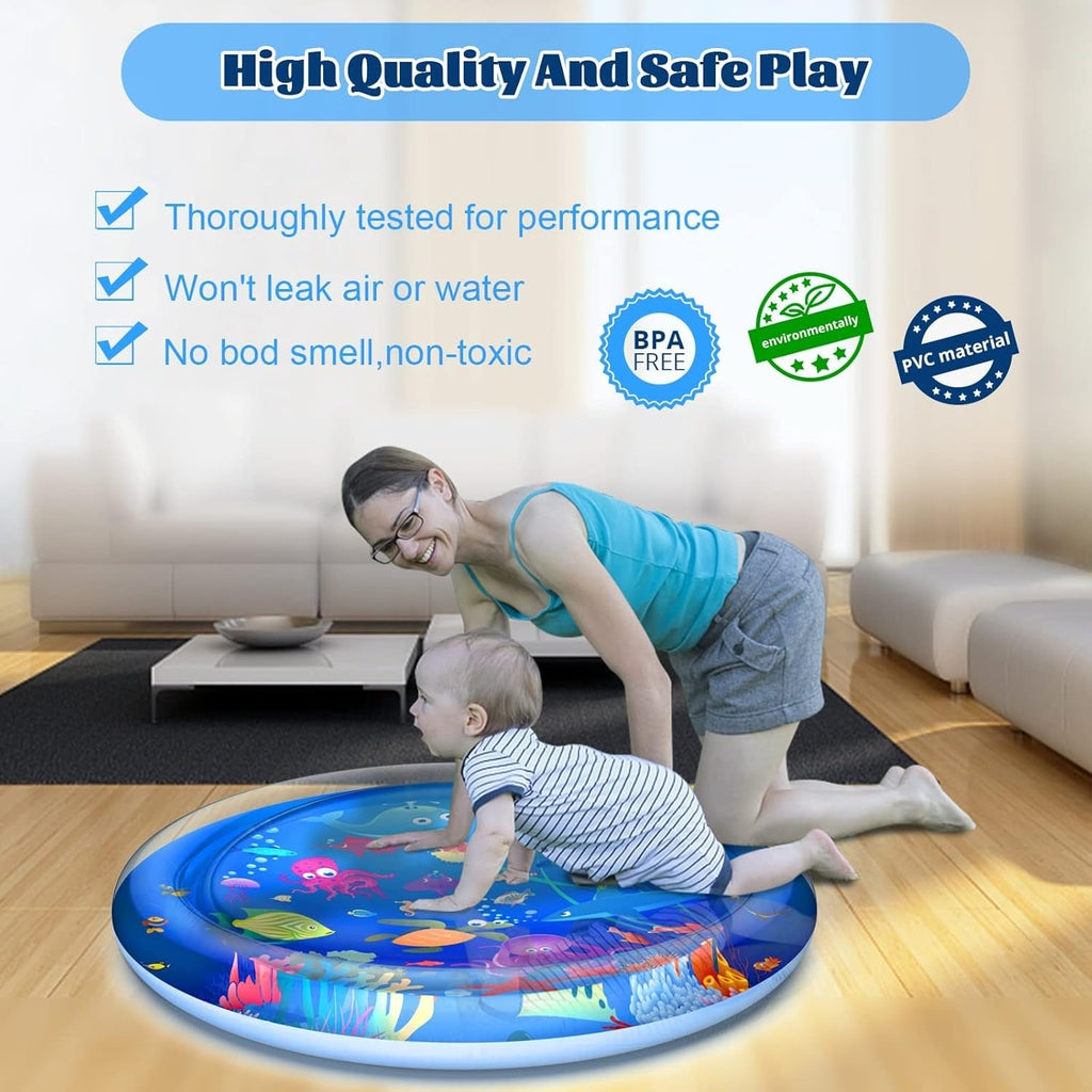 Water Play Mat For Infants and Toddlers Baby Toys Round shape